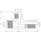 World Wide Fittings Male JIC to Male JIC to Male JIC Bulkhead Tube Tee F5726X04X04X04 - alternate 2